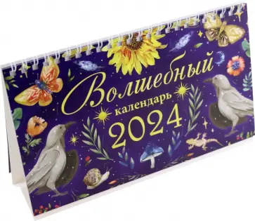 Календарь настольный на 2024 год Волшебный обложка книги