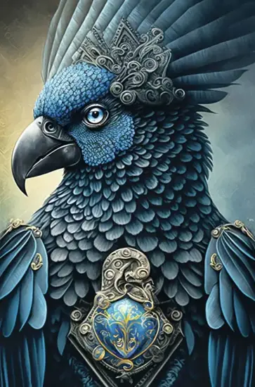 Книга для записей Волшебная птица, 100 листов, А5, клетка обложка книги