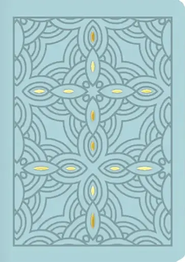 Книга для записей Gallery. Мятный, 80 листов, А6, клетка обложка книги