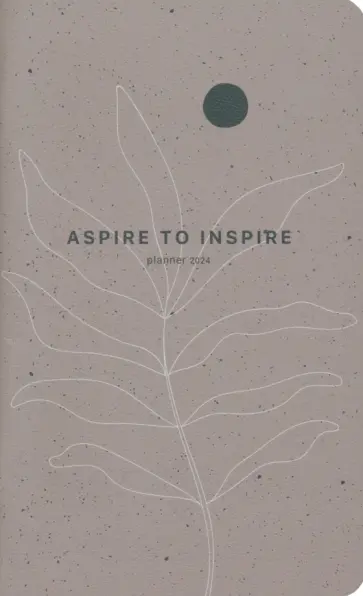 Планнер датированный на 2024 год Sense, лист, А6+, 32 листа обложка книги