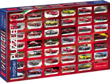 Пазл Puzzle-500 Ностальгия. Автомобили мира Пазл Puzzle-500 Ностальгия. Автомобили мира обложка книги