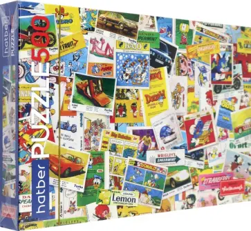 Пазл Puzzle-500 Ностальгия. Жвачка Пазл Puzzle-500 Ностальгия. Жвачка обложка книги