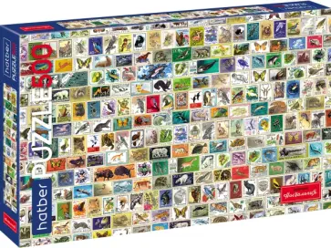 Пазл Puzzle-500 Ностальгия. Марки обложка книги