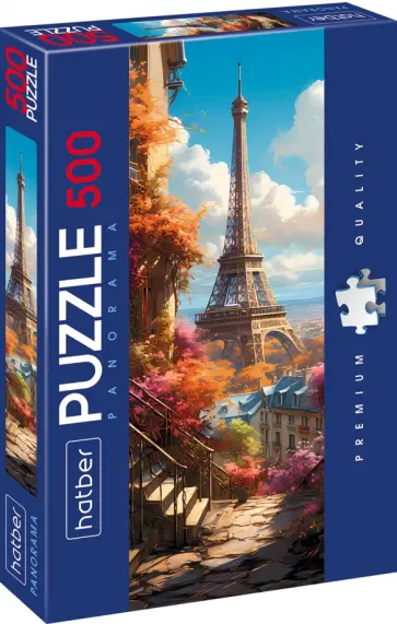Пазл Puzzle-500 Панорама. Париж Пазл Puzzle-500 Панорама. Париж обложка книги
