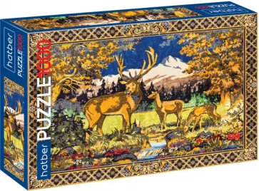 Puzzle-1000 Ковер СССР. Олени Puzzle-1000 Ковер СССР. Олени обложка книги