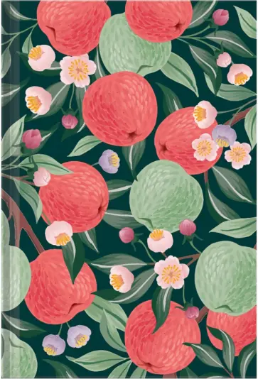 Записная книжка Яблоневый цвет, А6, 64 листа обложка книги