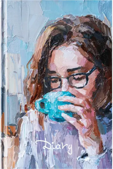 Ежедневник недатированный Кофе-брейк, А5, 160 листов обложка книги