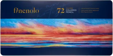 Карандаши цветные Finenolo, 72 цвета обложка книги