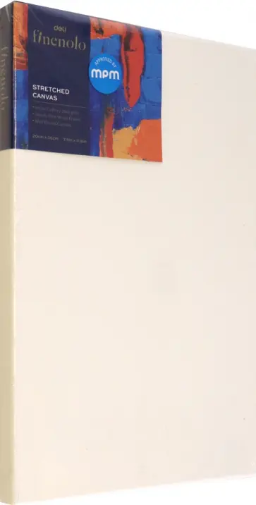 Холст Finenolo на подрамнике, 20х30 см обложка книги