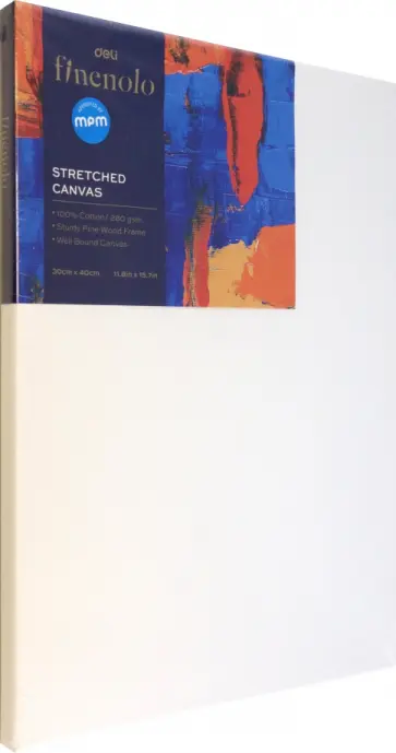 Холст Finenolo на подрамнике, 30х40 см обложка книги