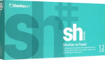 Пастель сухая ShinHan sh Large, 12 цветов обложка книги