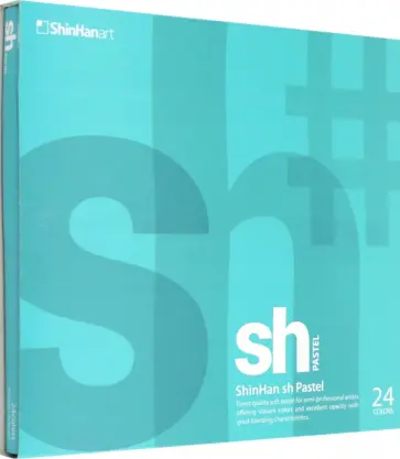 Пастель сухая ShinHan sh Large, 24 цвета обложка книги