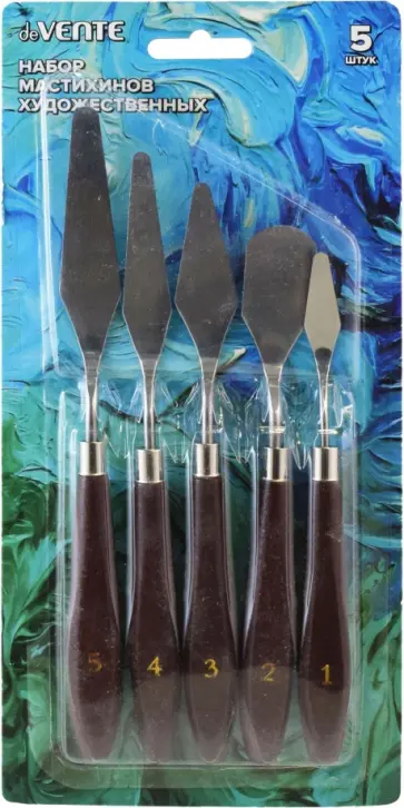 Набор мастихинов Art, 5 шт обложка книги