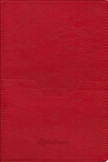 Ежедневник недатированный Авиньон, красный, А5, 120 листов обложка книги