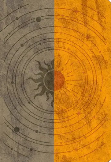 Ежедневник недатированный Тулуза, Солнце и луна, А5, 144 листа Ежедневник недатированный Тулуза, Солнце и луна, А5, 144 листа обложка книги