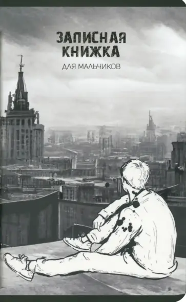 Записная книжка для мальчиков Вдали, 56 листов, линия Записная книжка для мальчиков Вдали, 56 листов, линия обложка книги