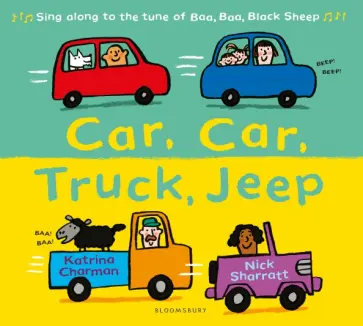 Katrina Charman - Car, Car, Truck, Jeep обложка книги