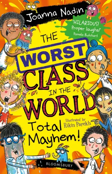 Joanna Nadin - The Worst Class in the World Total Mayhem! обложка книги