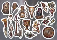 Стикерпак Скандинавский обложка книги