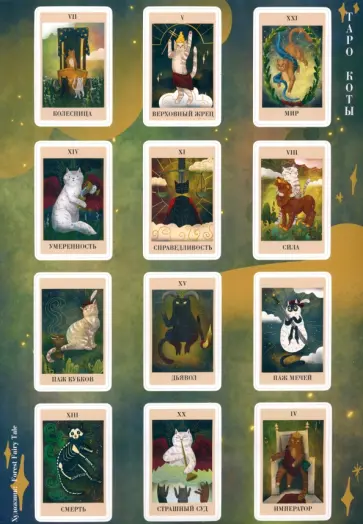 Стикерпак Таро-коты. Смерть Стикерпак Таро-коты. Смерть обложка книги