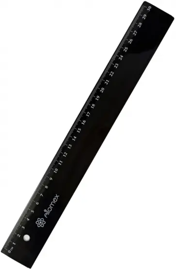 Линейка пластиковая, 30 см обложка книги