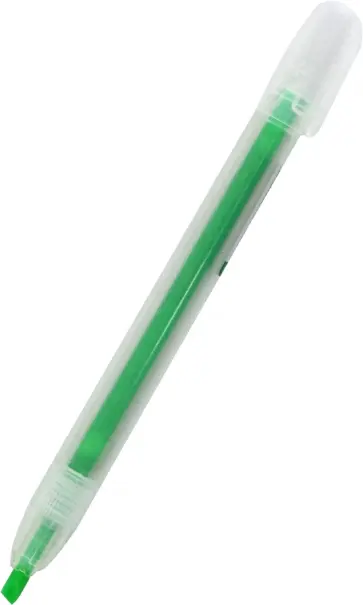 Маркер-выделитель, зеленый обложка книги