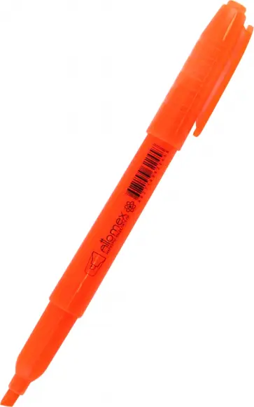 Маркер-выделитель, оранжевый Маркер-выделитель, оранжевый обложка книги