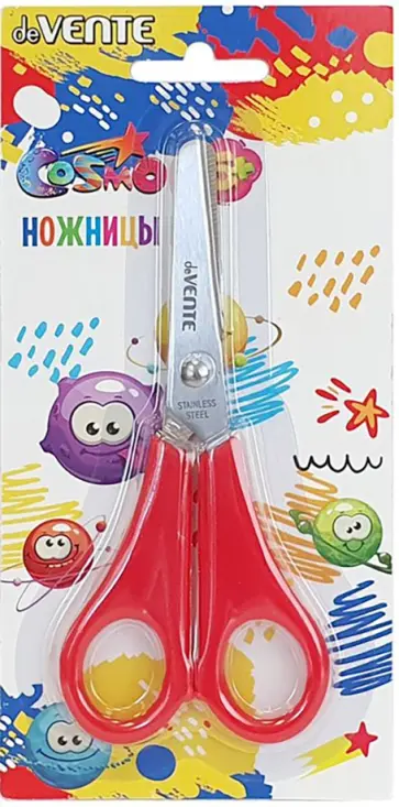 Ножницы детские Cosmo, 13 см, в ассортименте обложка книги