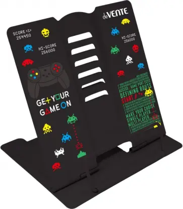 Подставка для книг Game On, металлическая обложка книги