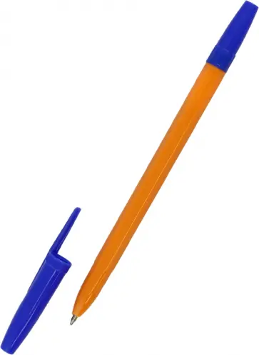 Ручка шариковая Attomex, 0,7 мм, синяя обложка книги