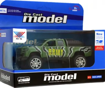 Игрушка-машинка, Джип военный, инерционный, зеленый обложка книги