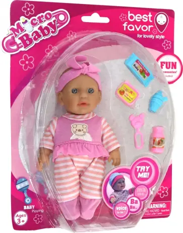 Пупс Micro Baby, девочка обложка книги