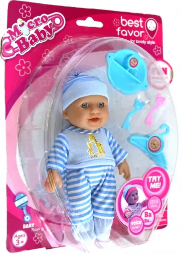 Пупс Micro Baby, мальчик обложка книги