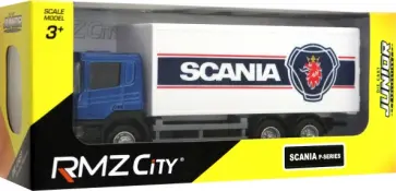 Машина Грузовой фургон Scania обложка книги