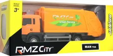 Мусоровоз Man обложка книги