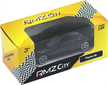 Машина Toyota 86, черная обложка книги