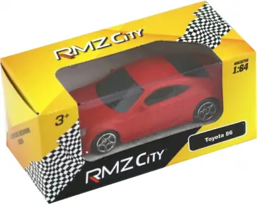 Машина Toyota 86, красная обложка книги