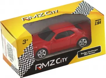 Машина Dodge Challenger SRT Demon, красная обложка книги