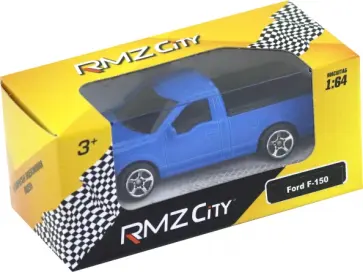 Машина Ford F150 2018, синяя обложка книги