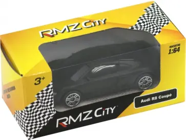 Машина Audi R8 Coupe 2019, черная обложка книги