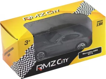 Машина Mercedes-Benz GT S AMG, серая обложка книги