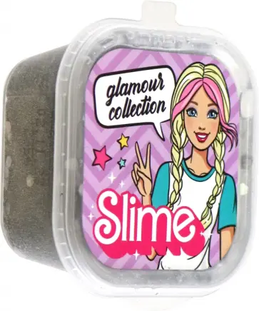 Slime Glamour collection, серебряный с блестками Slime Glamour collection, серебряный с блестками обложка книги