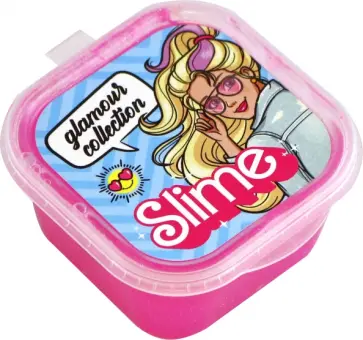 Slime Glamour collection, розовый с блестками Slime Glamour collection, розовый с блестками обложка книги