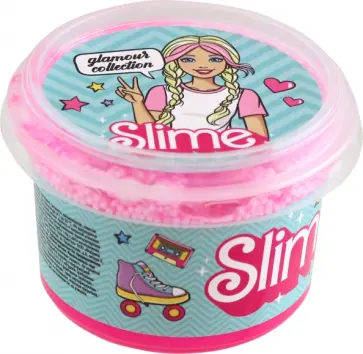 Slime Glamour collection crunch, розовый Slime Glamour collection crunch, розовый обложка книги