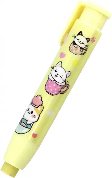 Ластик-автокарандаш Кошки, в ассортименте обложка книги