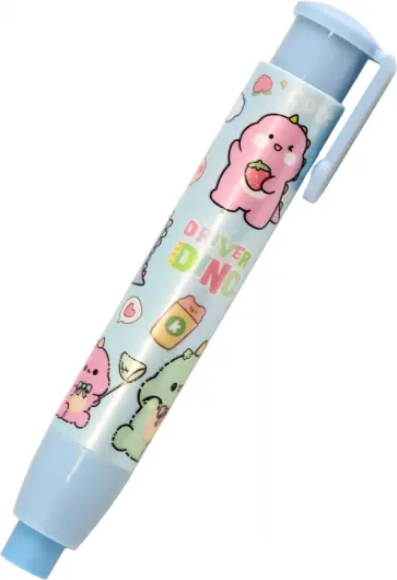 Ластик автокарандаш Dino, в ассортименте обложка книги