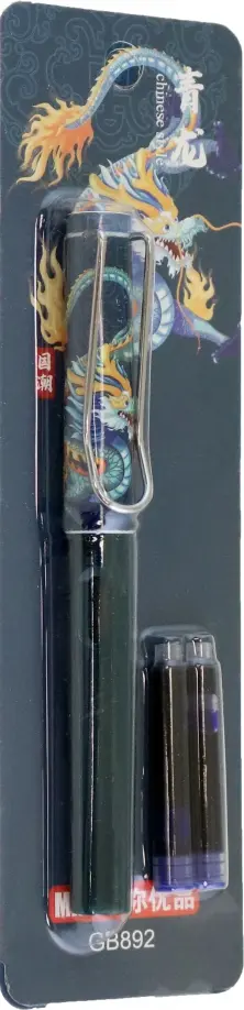 Перьевая ручка Дракон, в ассортименте обложка книги