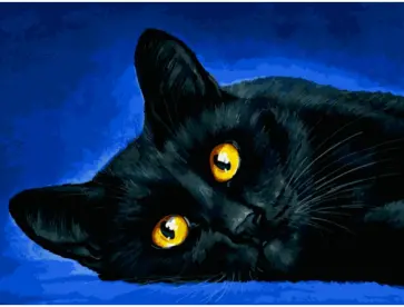 Живопись на холсте На голубом обложка книги