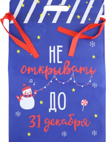 Мешочек Не открывать до 31 декабря обложка книги