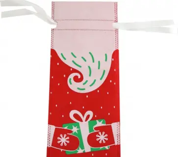 Мешочек для бутылки, 34*15*10см обложка книги